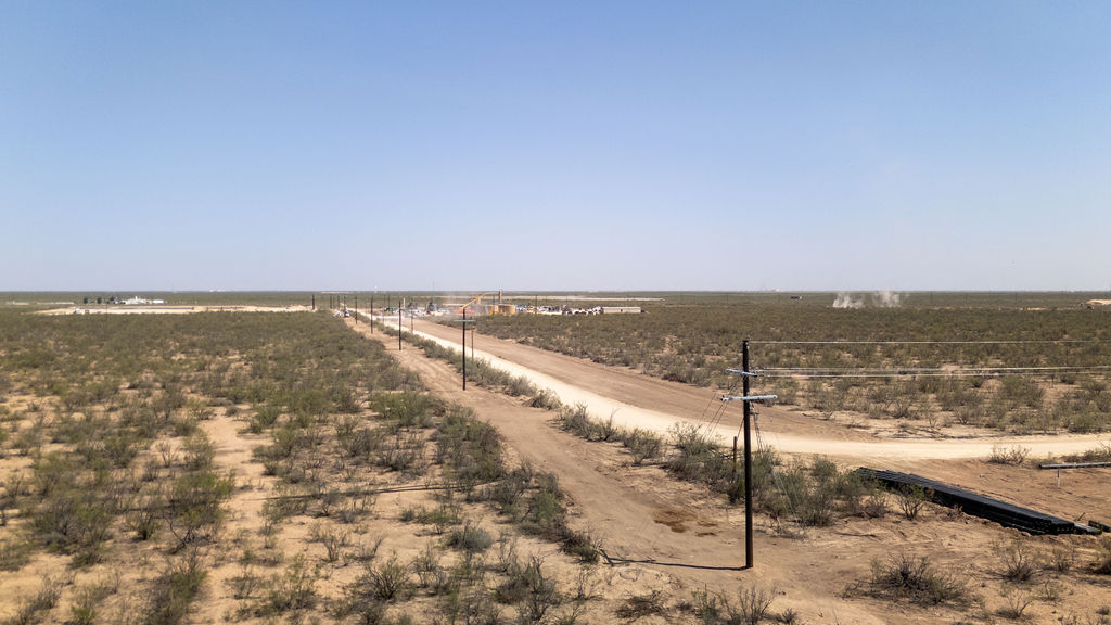 Power lines route near CTB