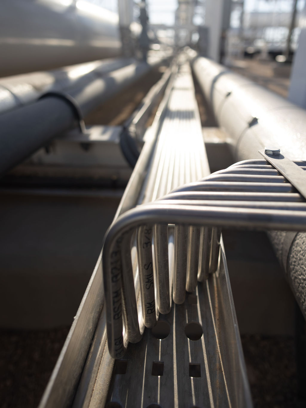 Gas pipes