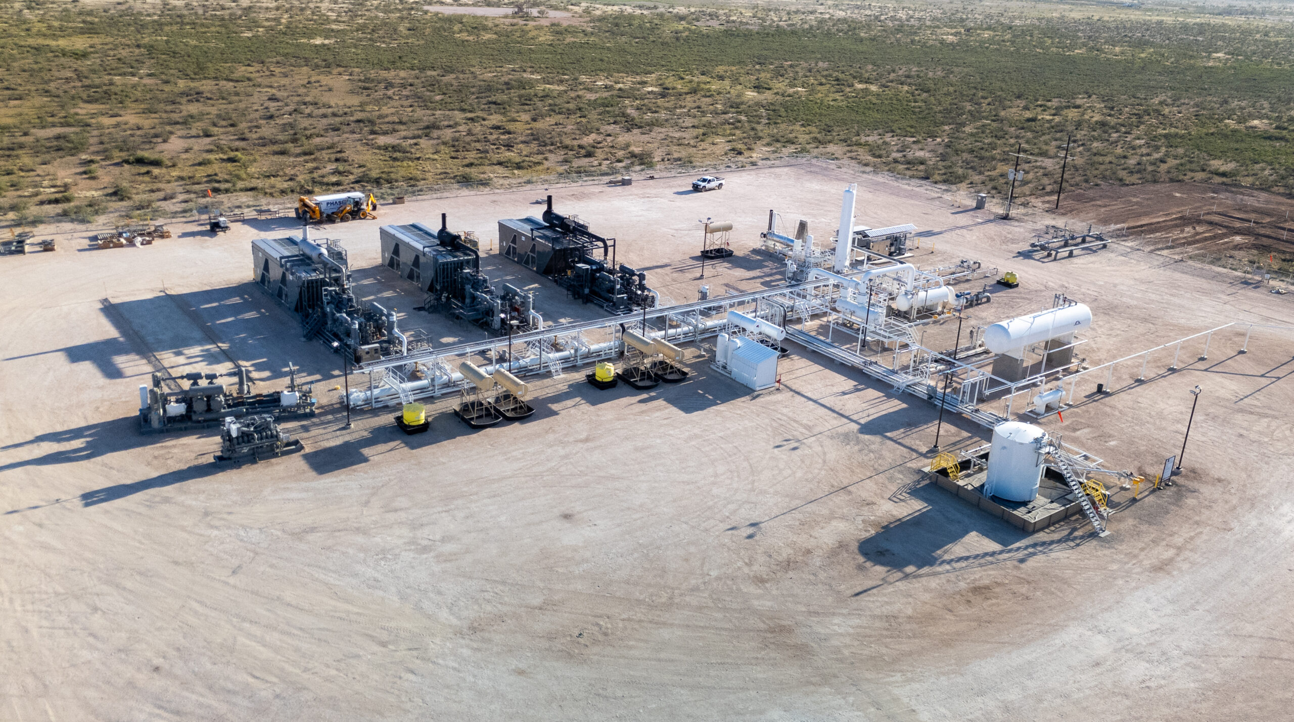 Gas convertor plant