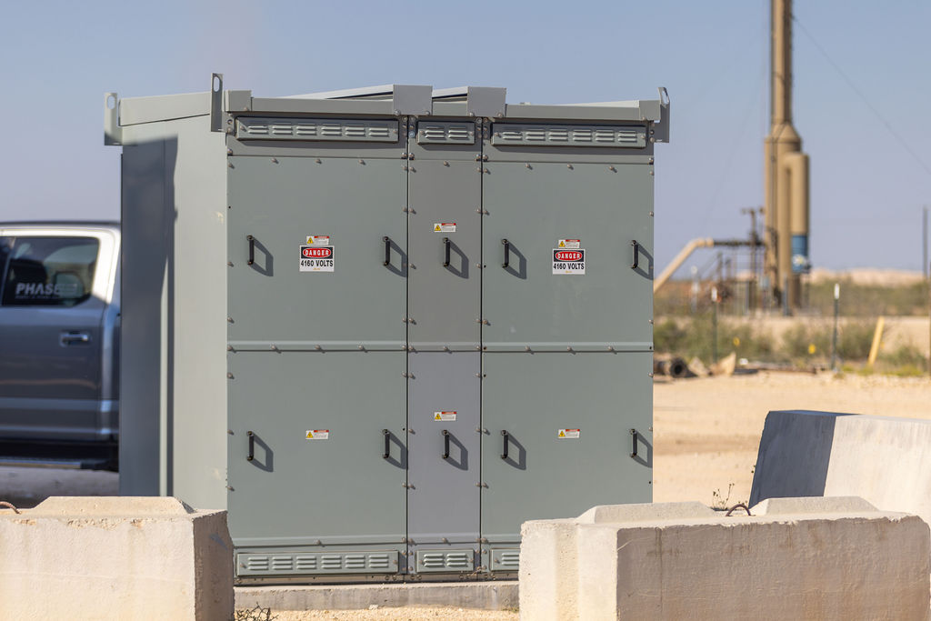 Phase 3 designed switchgear on the field