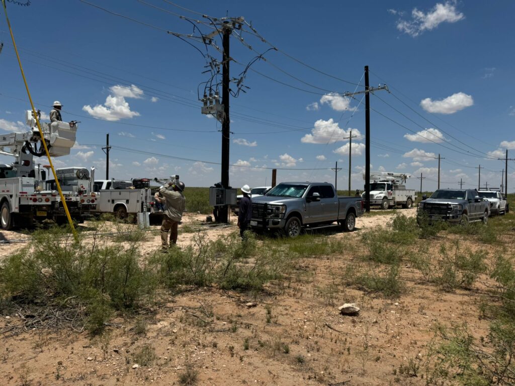 Phase 3 team installing relays